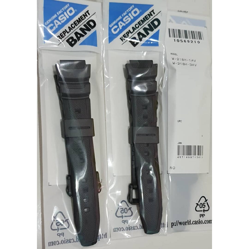 Genuine Casio W-218H / W-219H Replacement Parts - BAND/RESIN