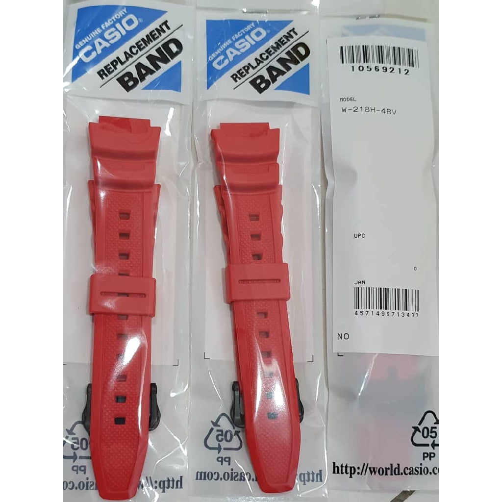 Genuine Casio W-218H / W-219H Replacement Parts - BAND/RESIN