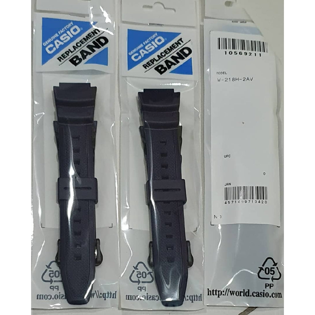 Genuine Casio W-218H / W-219H Replacement Parts - BAND/RESIN