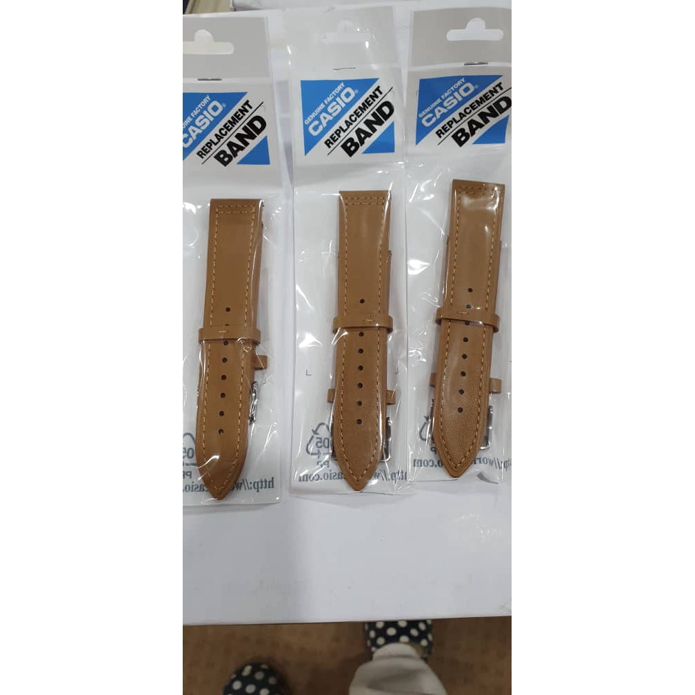 Casio Replacement Parts - Leather Strap 22mm