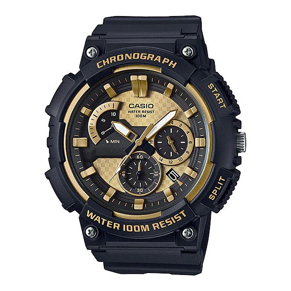 Casio MCW-200H Analog Men Blue Chronograph Sports Watch ..
