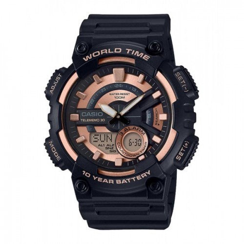 Casio Original Digital Analog Men Sport Watch AEQ-110W / AEQ-120W