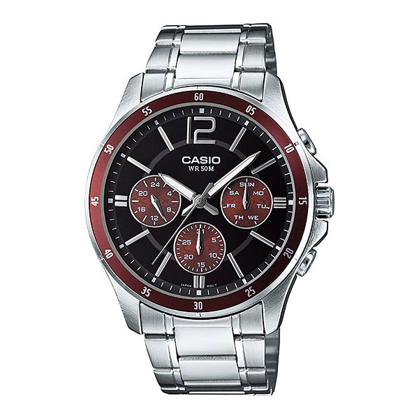 Casio Enticer Men-MTP-1374D Multi Dial Men's Watch