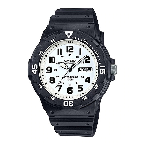 Casio Men's MRW-200H-7B Men's Analog Diver Style Watch 100m Analog Resin