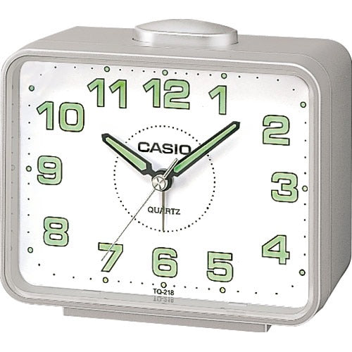 Casio TQ-218-8D Original table clock & Alarm
