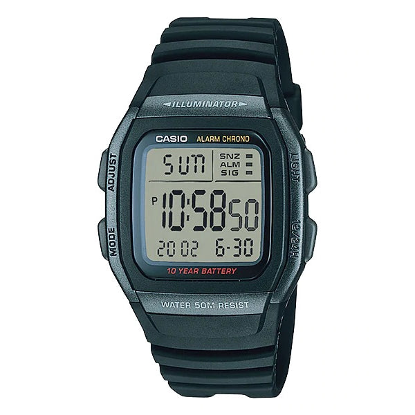 NEW CASIO W-96H 10 Years Battery Watch