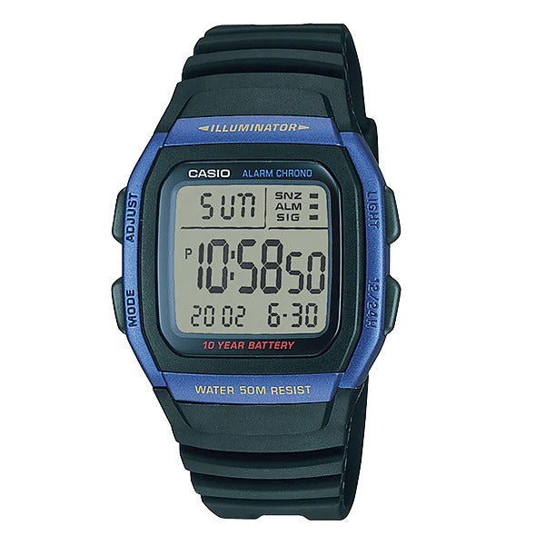 NEW CASIO W-96H 10 Years Battery Watch