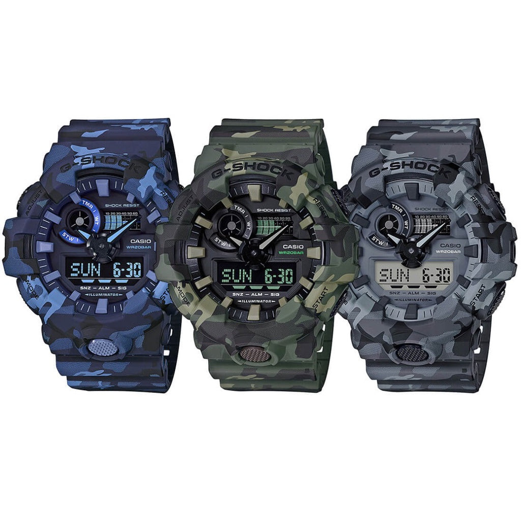 CASIO ORIGINAL G-Shock GA-700CM Camouflage Series