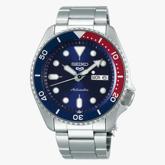 Seiko 5 Sports SRPD53K1 Auto Silver Stainless Steel Men's Watch
