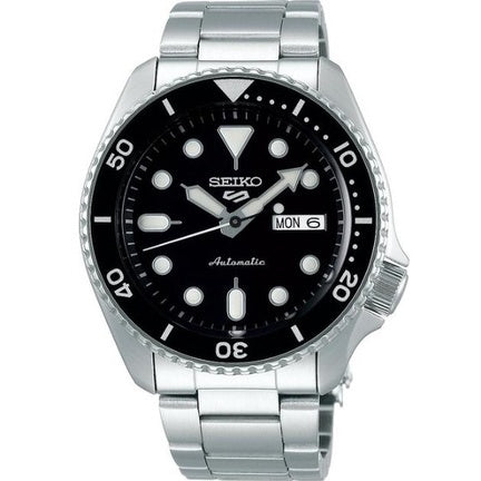 Seiko 5 Sports SRPD55K1 Auto Silver Stainless Steel Men's Watch