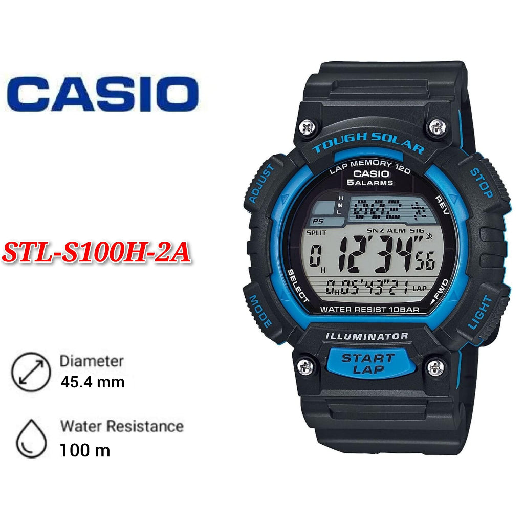 CASIO Tough Solar Men's Digital Watch STL-S100H-2A