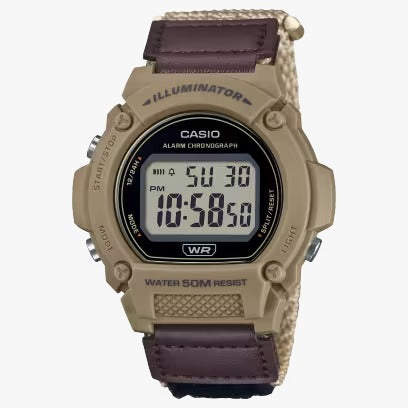 Casio Unisex Digital Watch W-219HB-5A