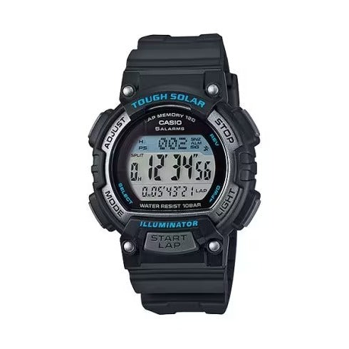 Casio STL-S300H- Small Size Tough Solar Digital Resin Band Ladies Sports Watch - STL-S300H-1A