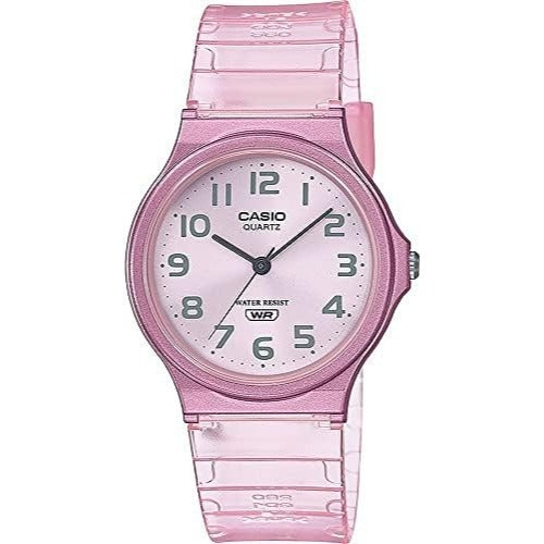 Casio Casio General MQ-24S-4B Translucent Resin Band Women Youth Watch