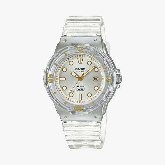 Casio Casio General LRW-200HS-7E Transparent Resin Band Kids Watch - LRW-200