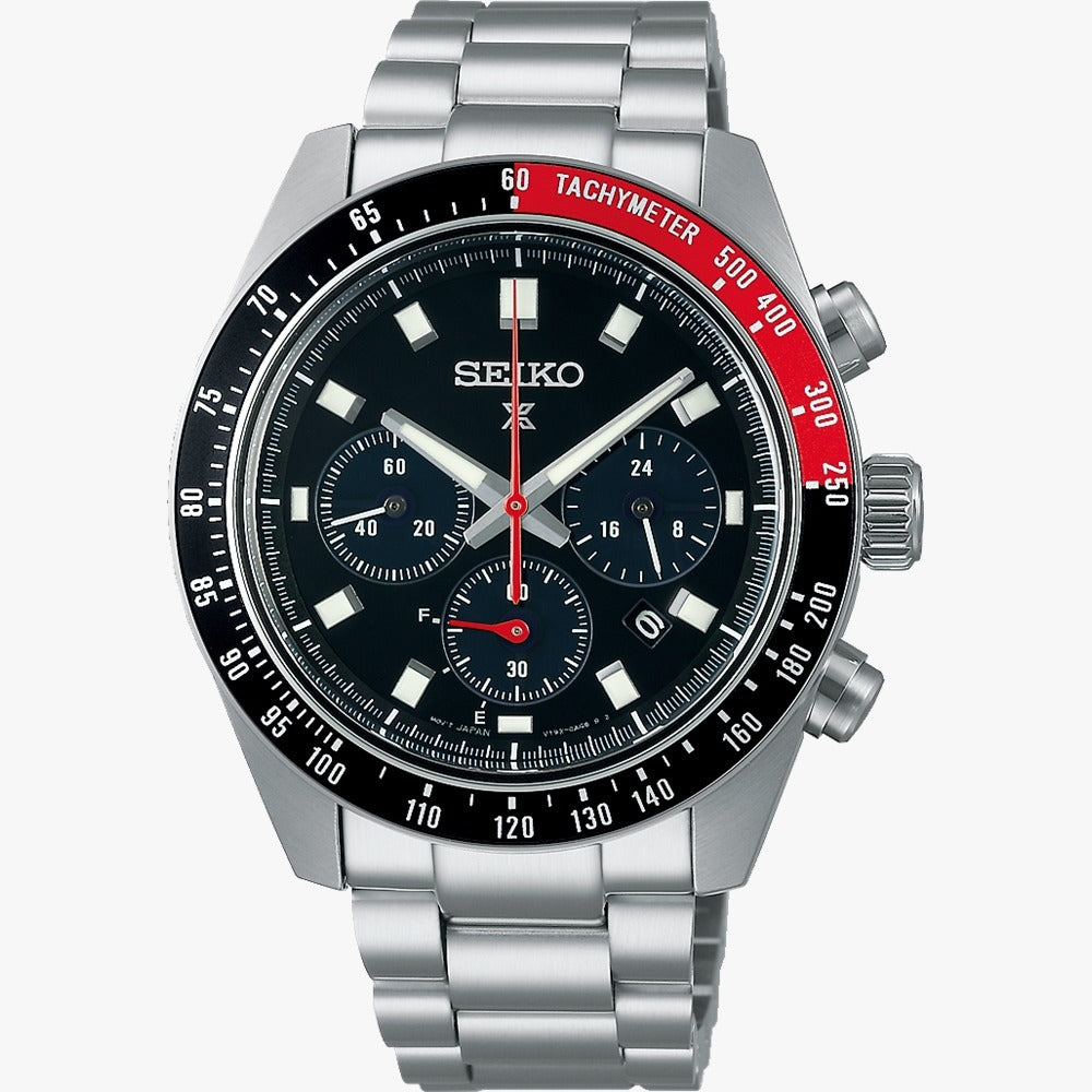 Seiko Prospex SSC915P1 Speedtimer Prospex Solar Power Chrono Curved Sapphire Crystal Glass .