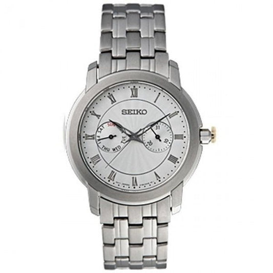 Seiko Men's Stainless Steel Band Watch SGN013P2 (Silver)