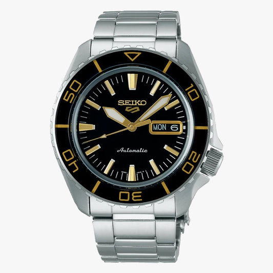 Seiko 5 Sports SRPK99K1 SKX Series Automatic Curved Hardlex Crystal Glass Stainless Steel Case & Strap .