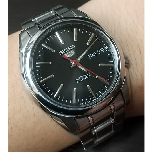 Seiko 5 Automatic 21 Jewels Japan Made SNKL45 /  SNKL45J1  / SNKL45J Men's Watch