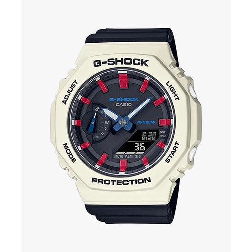 Casio G-Shock GMA-S2100WT Winter Tricolor Series Carbon Core Guard Resin Watch - GMA-S2100