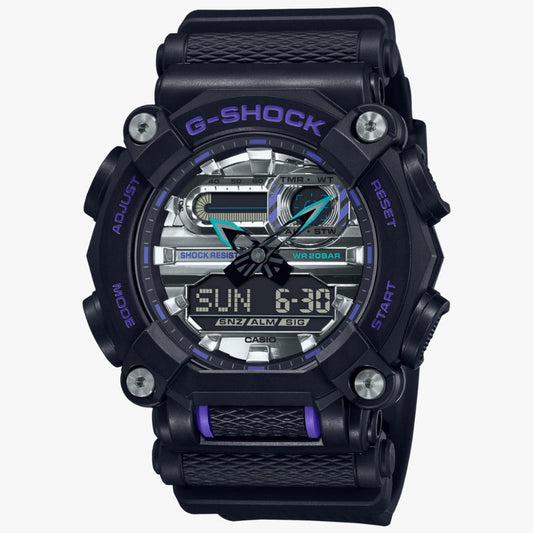 Casio G-Shock GA-900AS Analog Digital Special Color Resin Watch - GA-900-1A