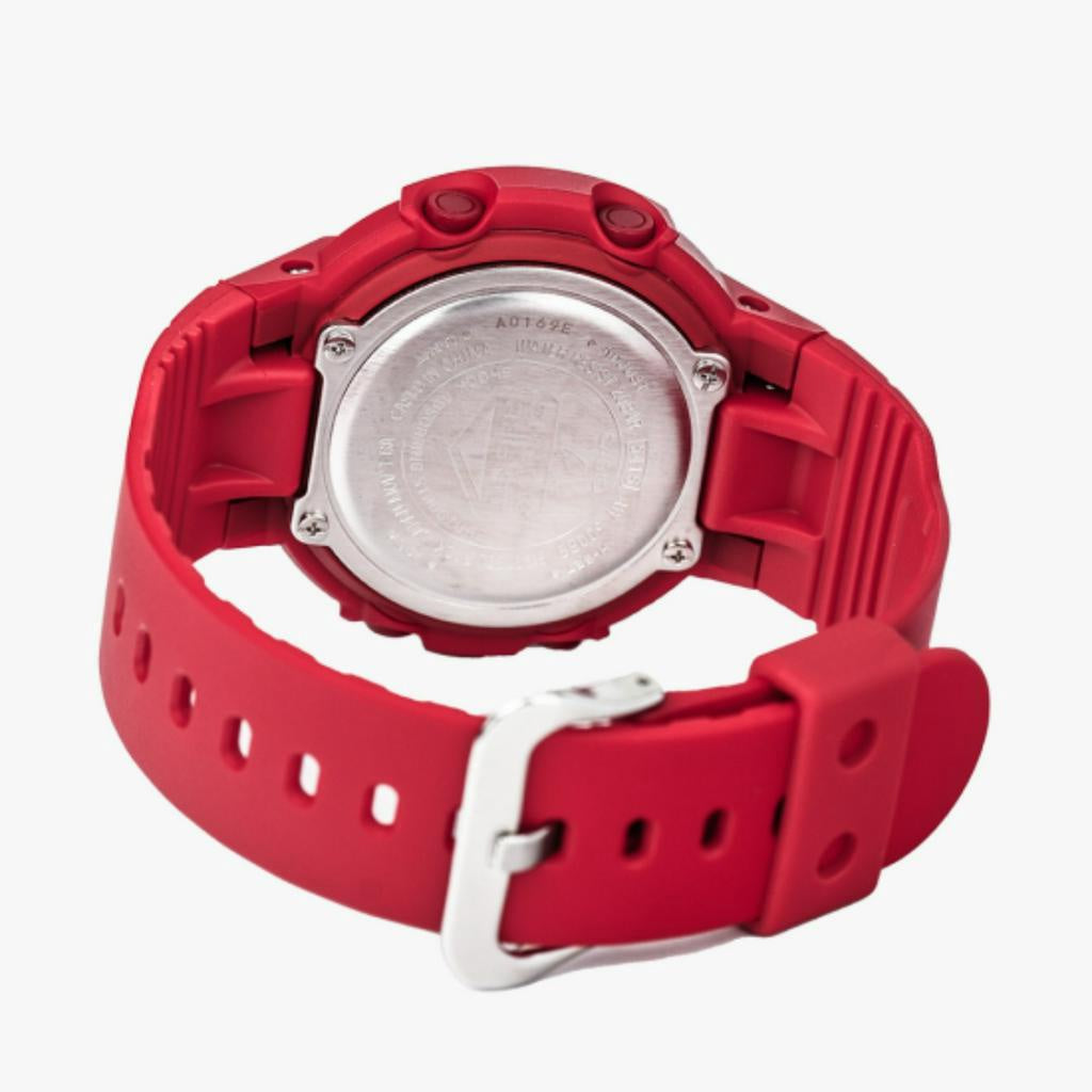 Casio G-Shock AW-500BB Red Resin Band Men Sports Watch