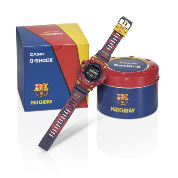 (Japan Set) Casio G-Shock GBD-100BAR-4JR X FC Barcelona Football Club Limited Edition -GBD-100