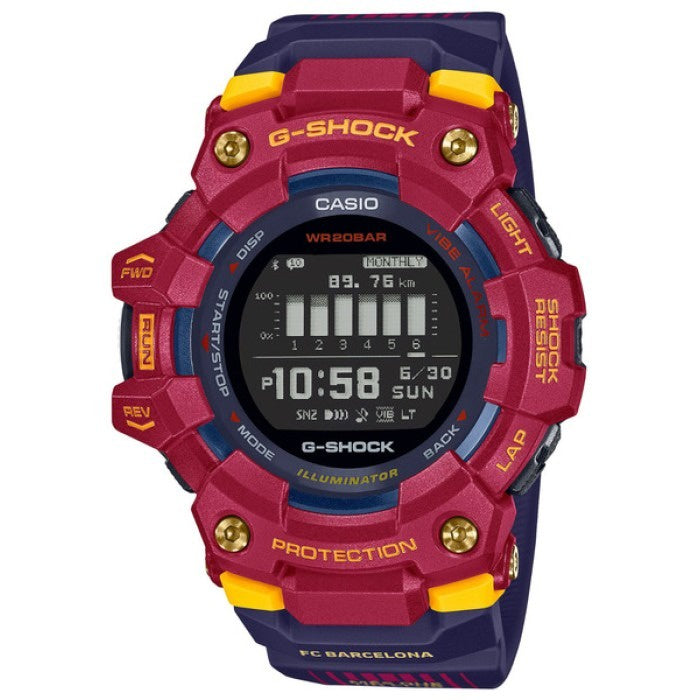 (Japan Set) Casio G-Shock GBD-100BAR-4JR X FC Barcelona Football Club Limited Edition -GBD-100