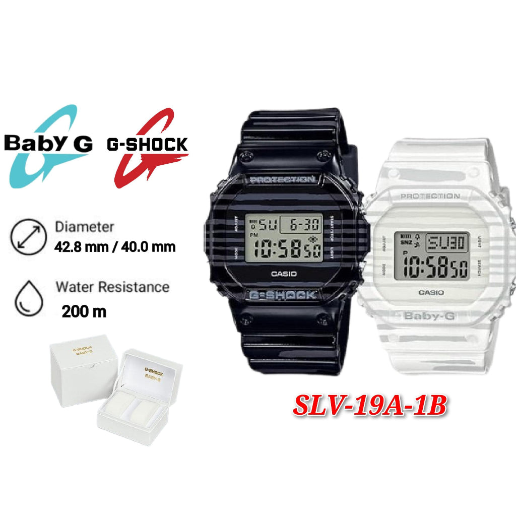 Casio G-Shock and Baby-G SLV-19B-1  Special Pairs Collection 2019. SPECIAL EDITION.- SLV-19B