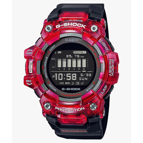 (Japan Set) Casio G-Shock GBD-100SM Digital Step Tracker Bluetooth Resin Watch GBD-100-4A1J