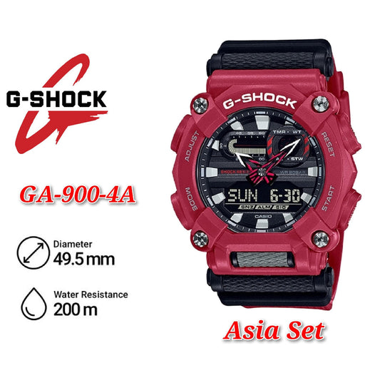 Casio G-Shock GA-900-4A Mat Moto 2020 Digital Watch GA-900-4A
