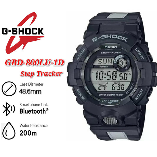 Casio G-Shock Men's GBD-800LU-1 Bluetooth G-Squad Digital Watch - GBD-800