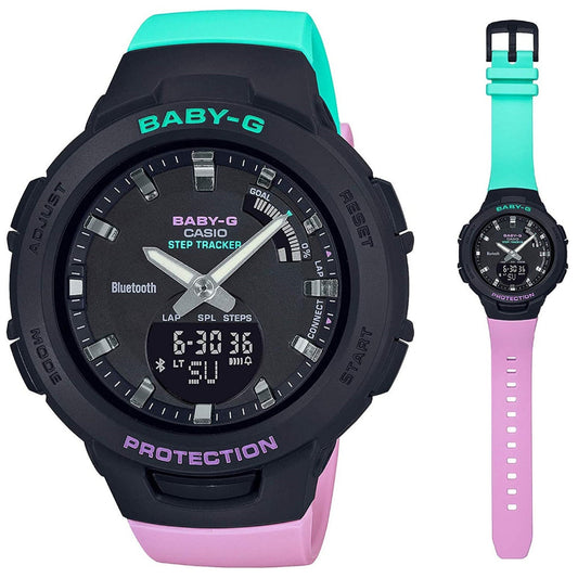 Casio Baby-G BSA-B100MT-1A with Step Tracker and Bluetooth