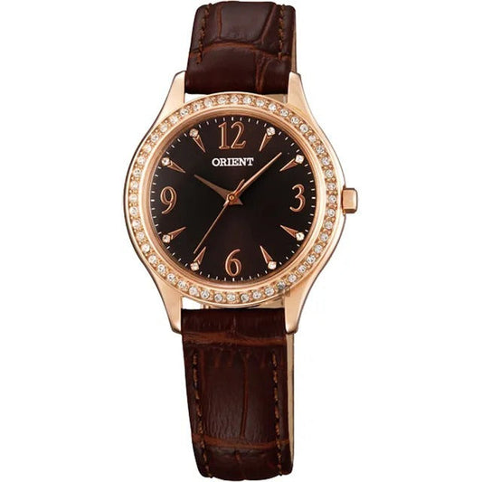 Orient Oriental Watch FQC10004T DRESS Series Fashion Crystal Pearl Watch ..