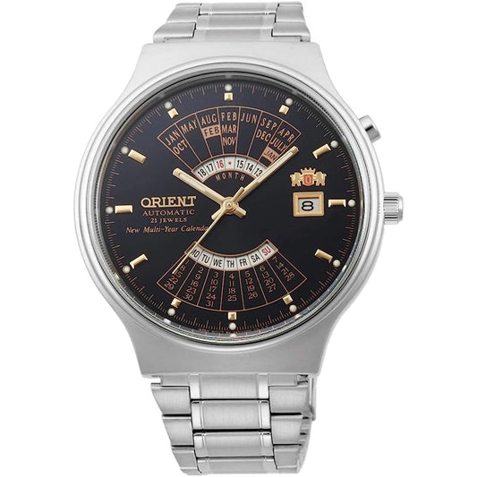 Orient Multi-year FEU00002B steel automatic men's watch