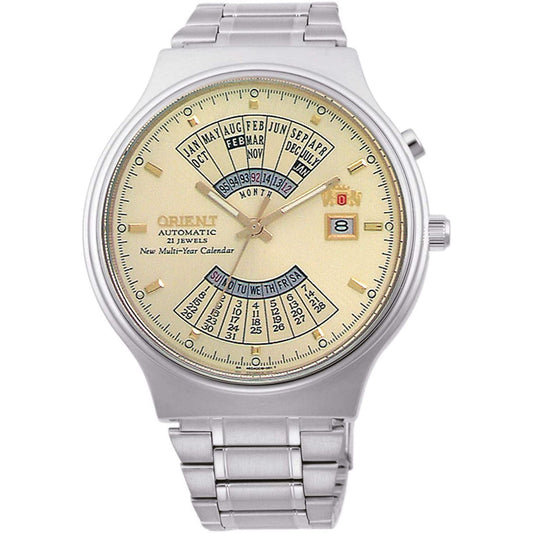 Orient Multi-year FEU00002C steel automatic men's watch