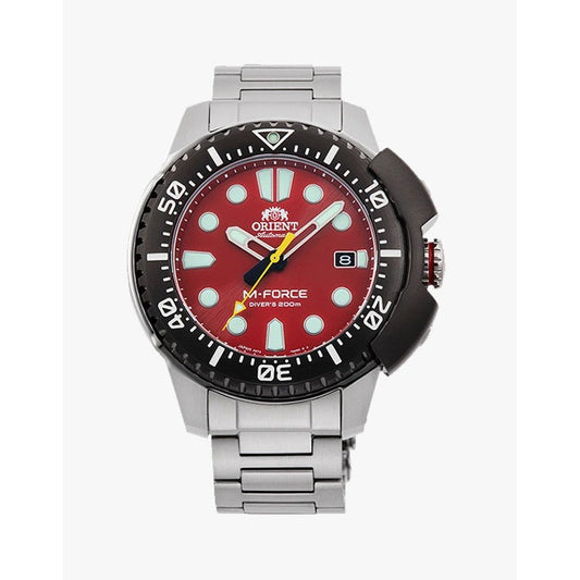 Orient M-Force 70th Anniversary RA-AC0L02R Black Automatic Mens Divers Watch