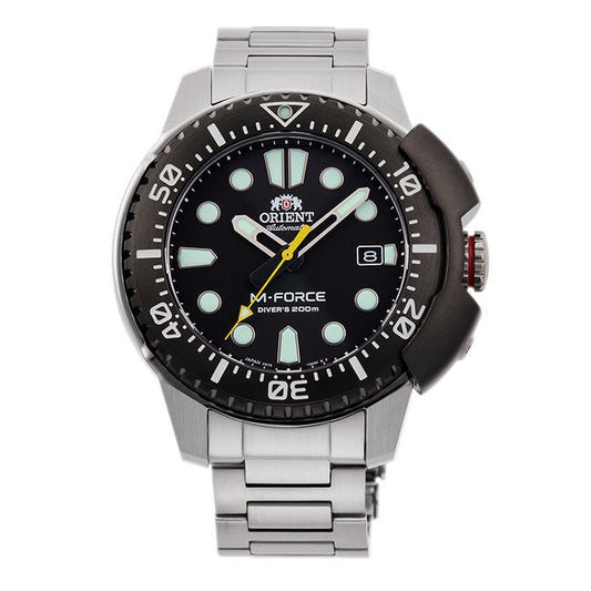 Orient M-Force 70th Anniversary RA-AC0L01B Black Automatic Mens Divers Watch