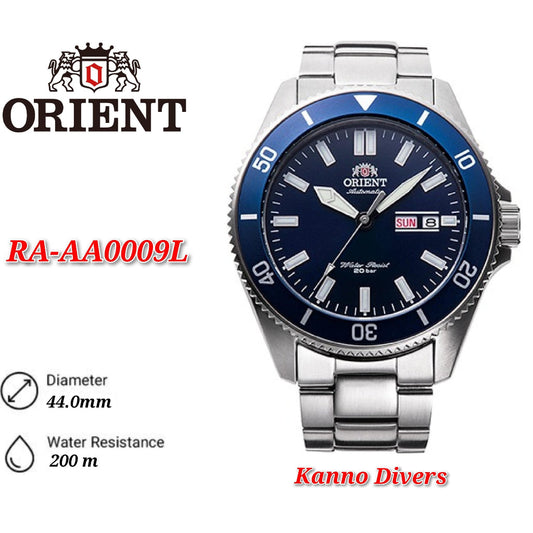 Orient RA-AA0009L09C / RA-AA0009L Divers Sports 200M Japan Made Men's Watch
