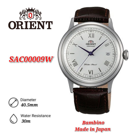 Orient Made in Japan 2nd Generation Bambino Classic Automatic SAC00009W Men's Watch  -  ..