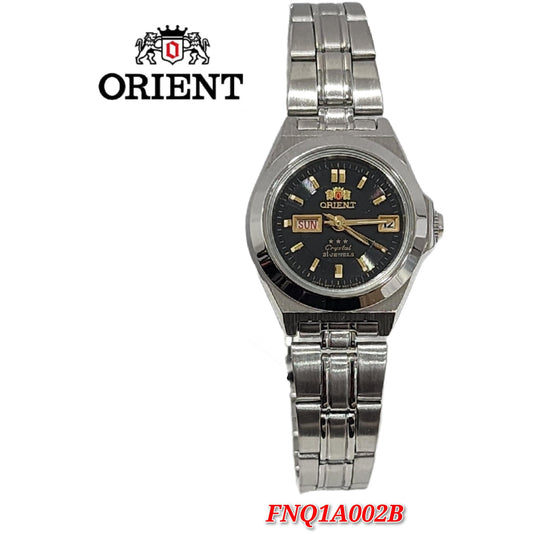Orient FNQ1A002B Women's 3 Star Stainless Steel Automatic Watch
