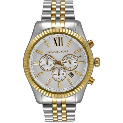 MICHAEL KORS MK8344 Lexington Men's Chronograph SS Bracelet Two-tone