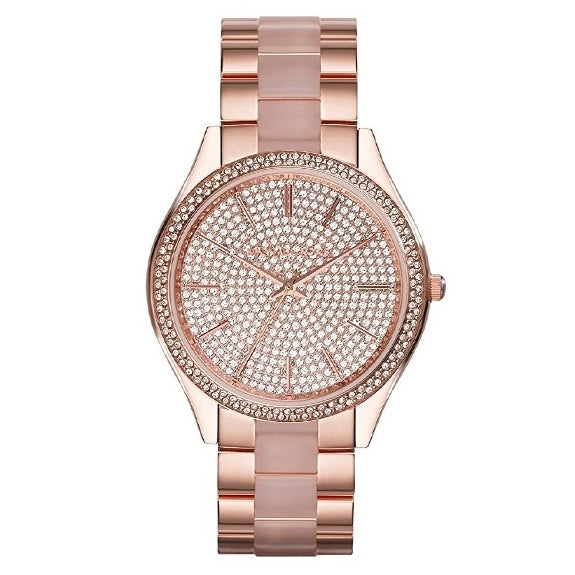 (Special price) 100% original Michael Kors Mk4288 Blush Slim Runway