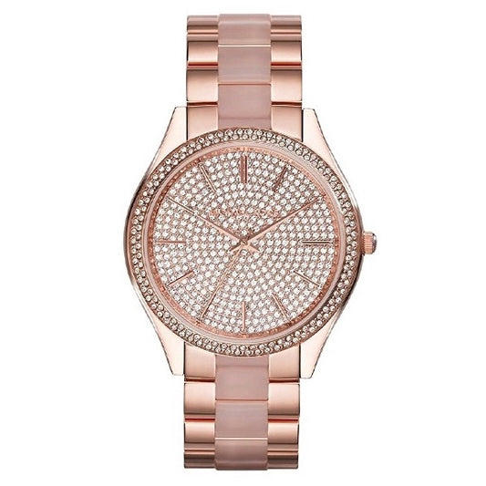 (Special price) 100% original Michael Kors Mk4288 Blush Slim Runway