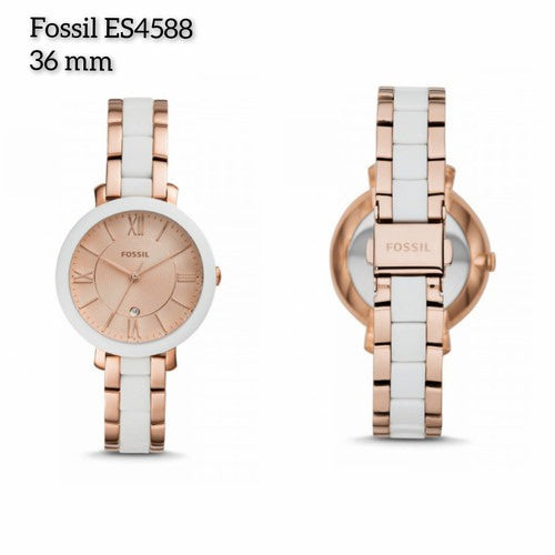 Fossil Women's ES4588 Jacqueline Stainless Steel Watch