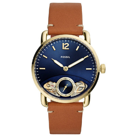 Fossil Men's ME1167 The Commuter Twist Luggage Leather Watch