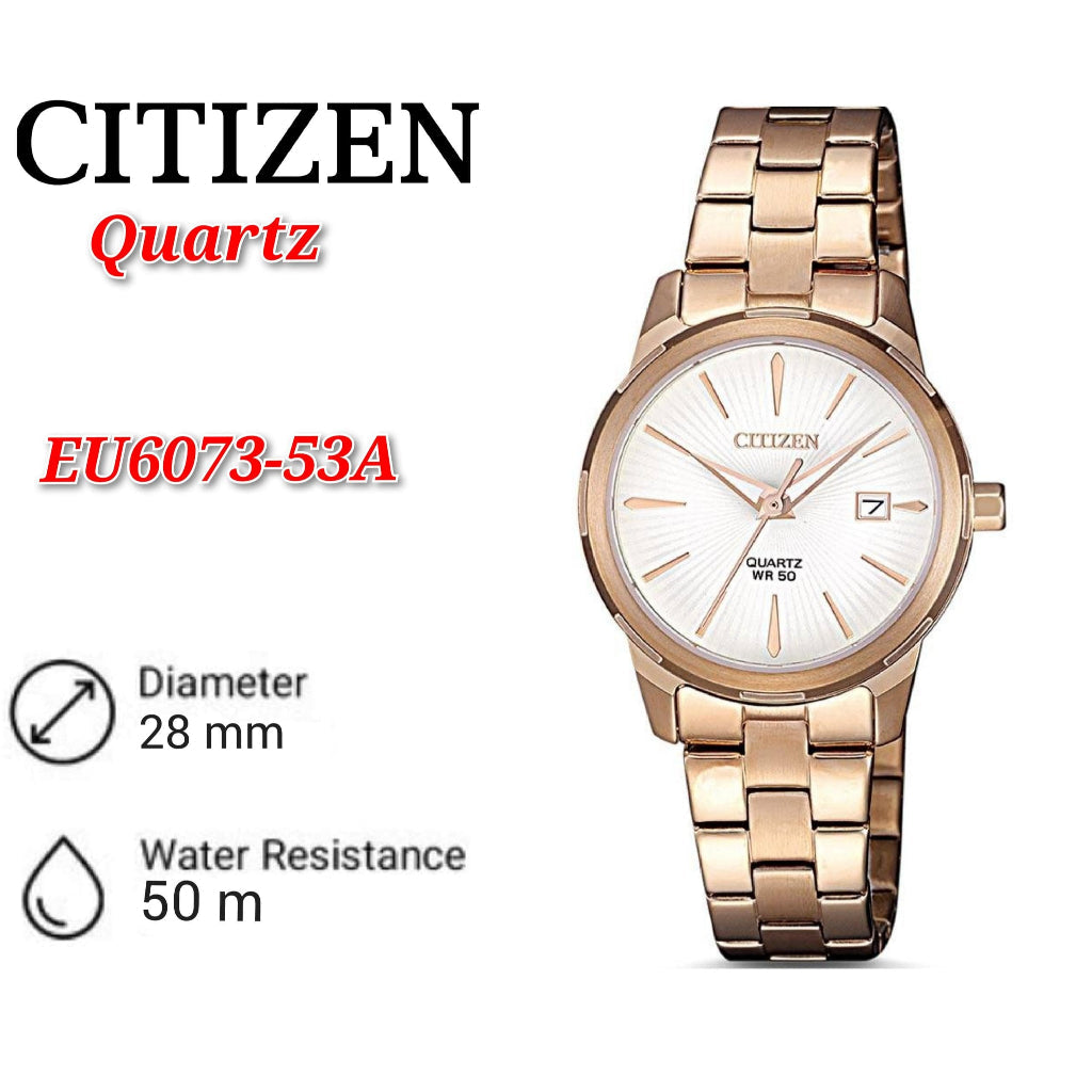 Citizen Quartz EU6073-53A Analog Women's Watch