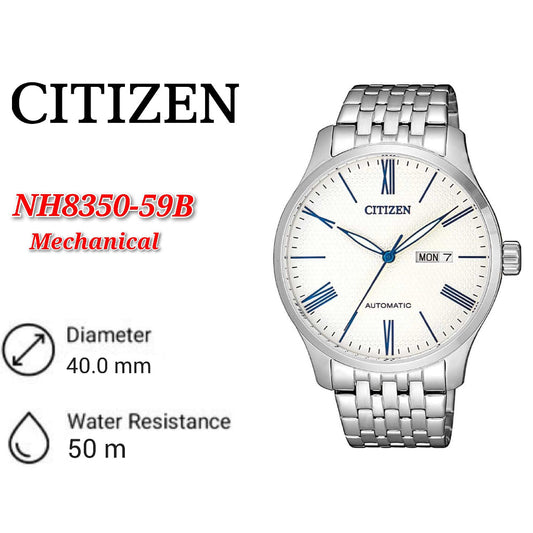 Citizen NH8350-59B Men Automatic Stainless Steel Analog Watch