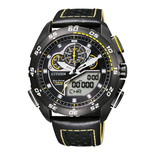 Citizen Eco-Drive JW0127-04E Chronograph PROMASTER Perpetual Calendars Black Watch