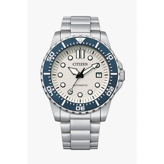 Citizen Mechanical Men Watch White Dial NJ0171-81A - 43mm